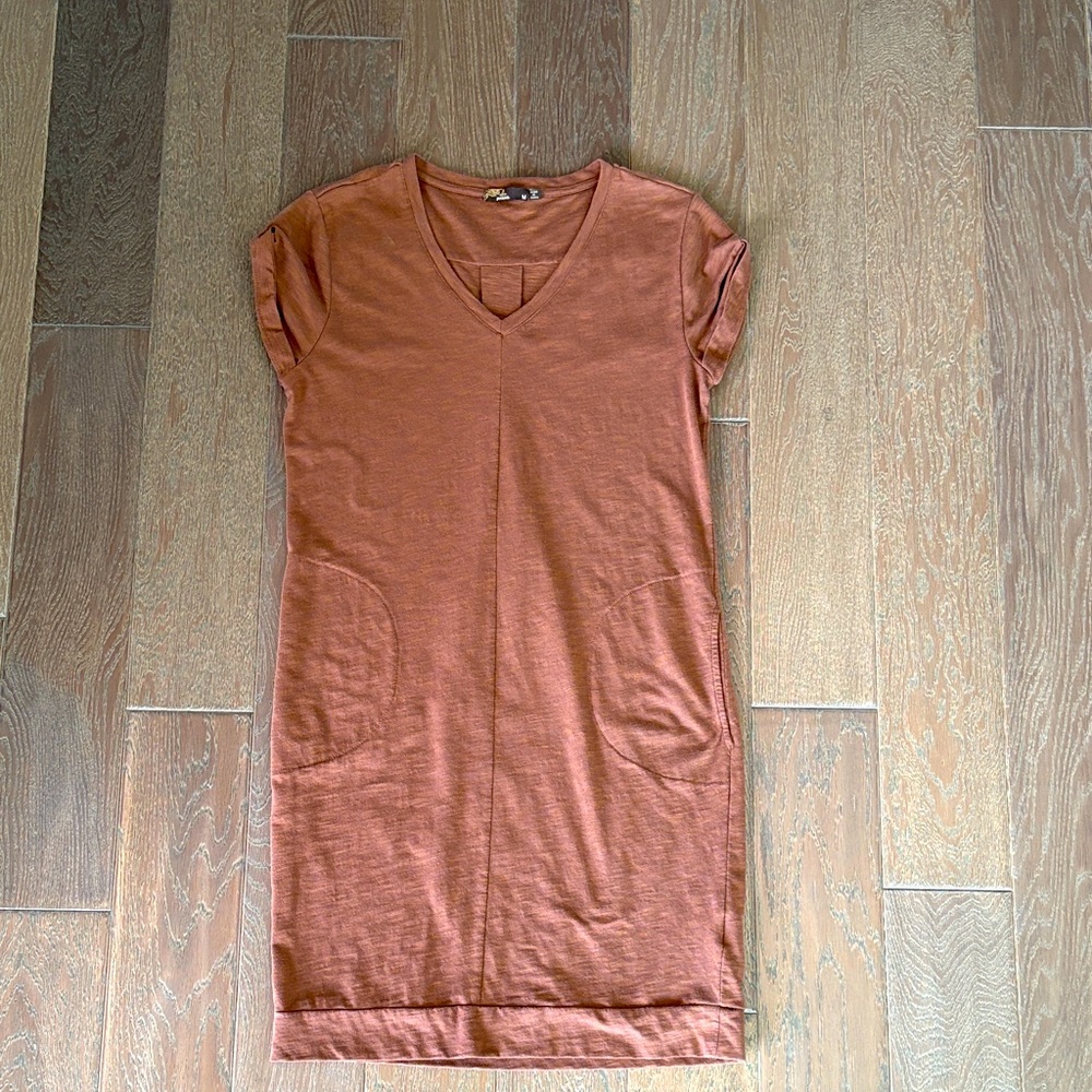 Prana V-Neck T-shirt Dress